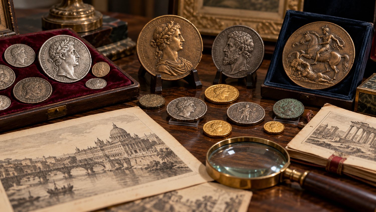 Monete e oggetti numismatici da collezione