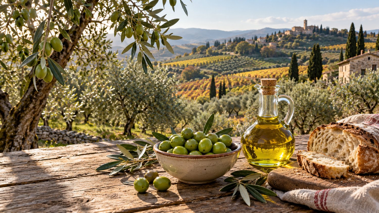 Ulivi e prodotti agricoli del territorio veronese