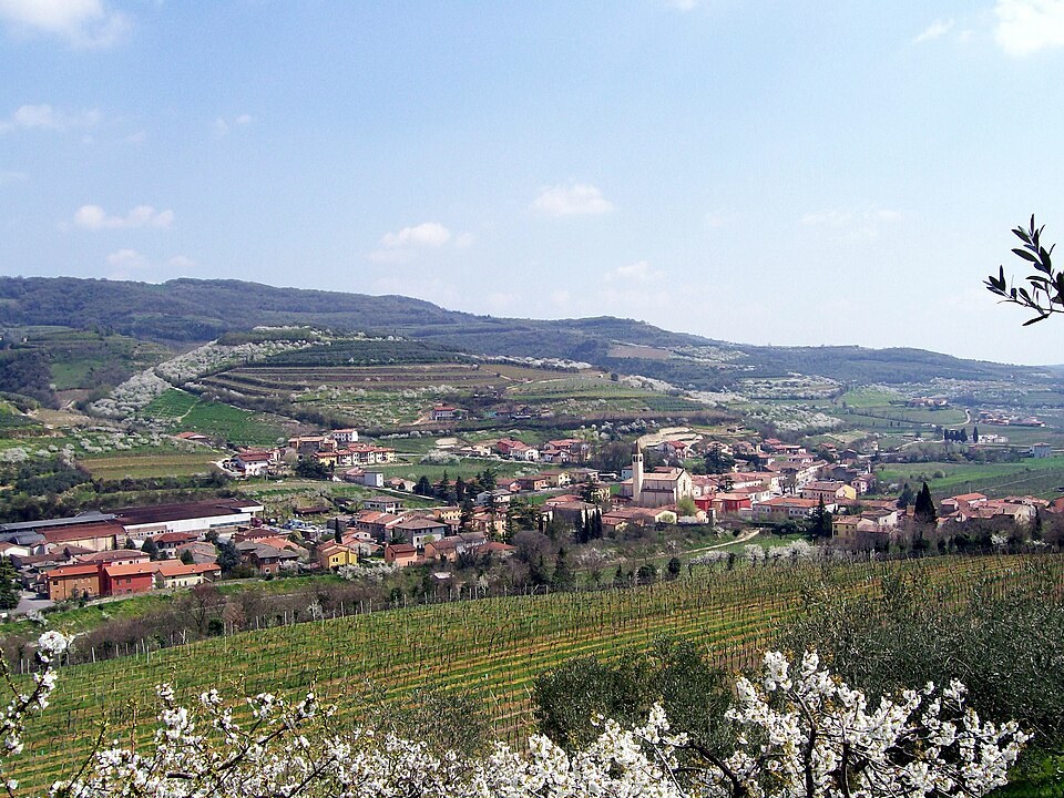 Panorama di Cazzano di Tramigna