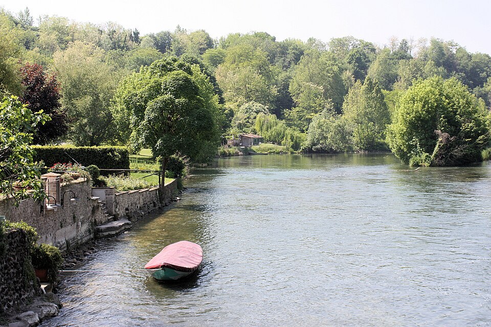 Il fiume Mincio a Borghetto, Valeggio sul Mincio