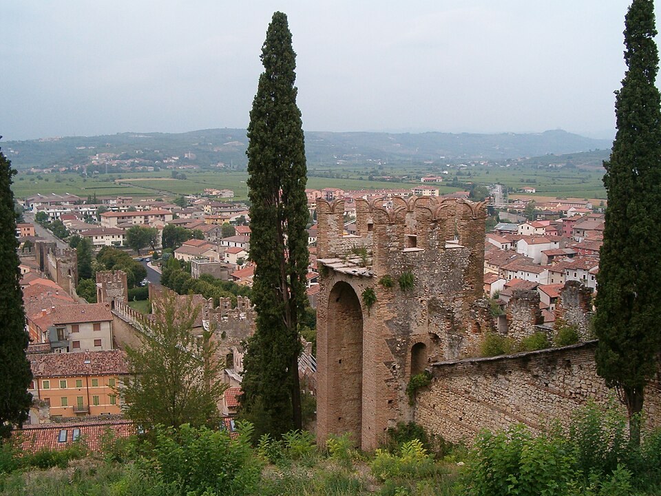 Castello di Soave in provincia di Verona